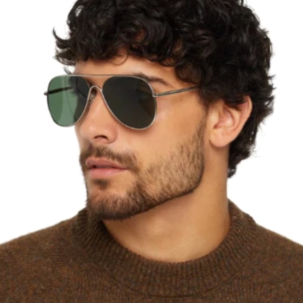 Matt & Nat Sunglasses Kai Silver Aviators Unisex